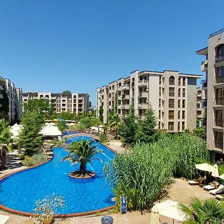 Апартамент С 1-Й Спальней В Лучшем Комплексе Каскадас Sunny Beach